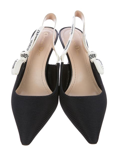 dior slingabcks|Dior slingback heels price.